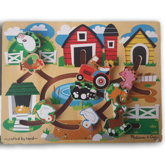 Melissa and Doug Farm puzzle - Toy Chest Pakistan