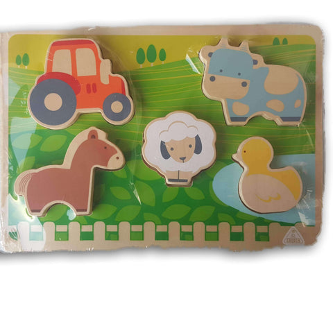 Elc Wooden Inset Puzzle – Toy Chest Pakistan