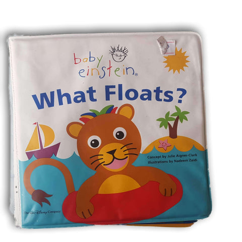 Bath Book: Baby Einstein What Floats?