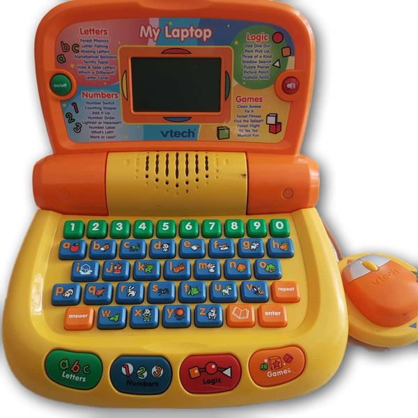  VTech Tote and Go Laptop, Orange : Everything Else