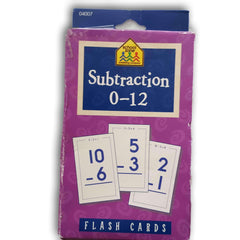 Subtraction cards - Toy Chest Pakistan