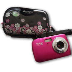 Vivitar Vivicam 7122 7MP Digital Camera - Pink (7.1MP, 1.8" TFT Preview Screen, 4x Digital Zoom, Anti-Shake, Easy to Use) - Toy Chest Pakistan
