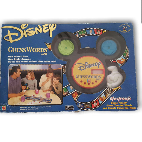 Disney Guesswords Game