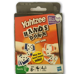 Yahtzee Hands Down Card Game - Toy Chest Pakistan
