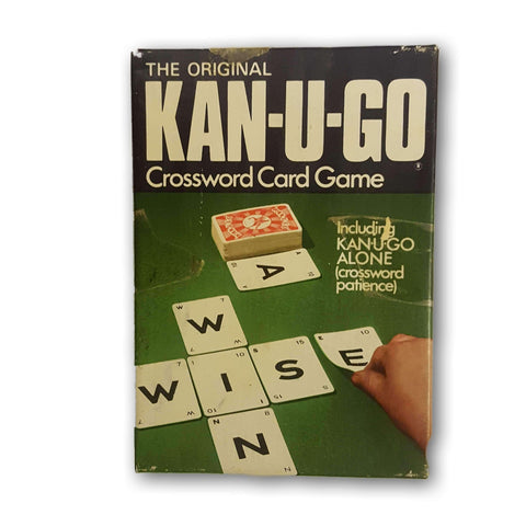 Kan-U-Go Crossword Card Game