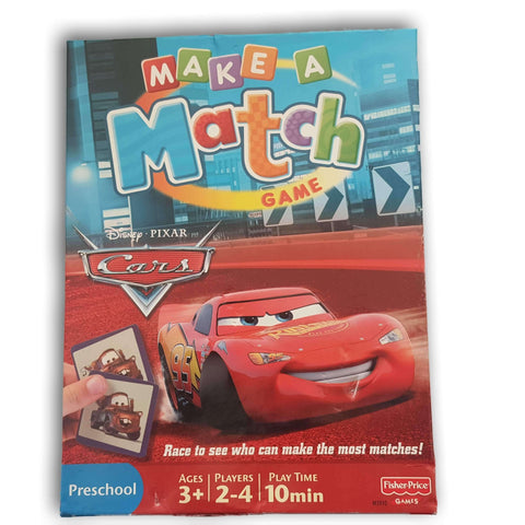 Fisher Price Make A Match Cars Game
