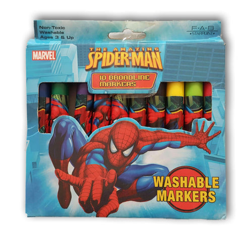 Spiderman Washable Markers
