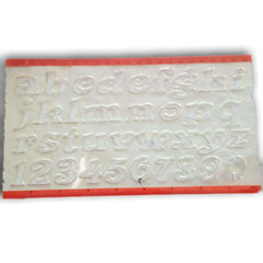 Stencil - alphabet lower case - Toy Chest Pakistan