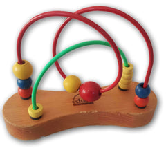 wooden bead frame travel size - Toy Chest Pakistan