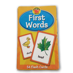 flash cards: first words - Toy Chest Pakistan