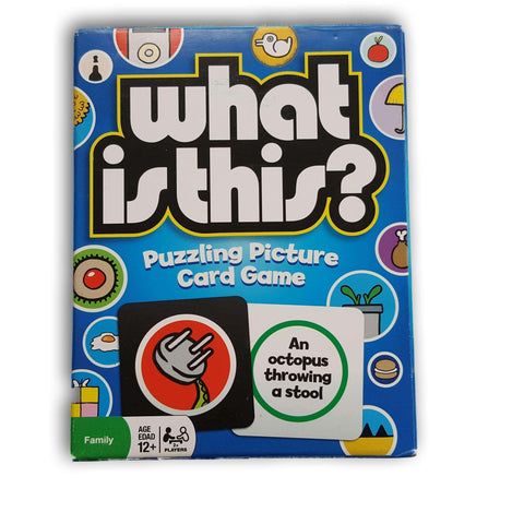 What Is This? Puzzling Picture Card Game