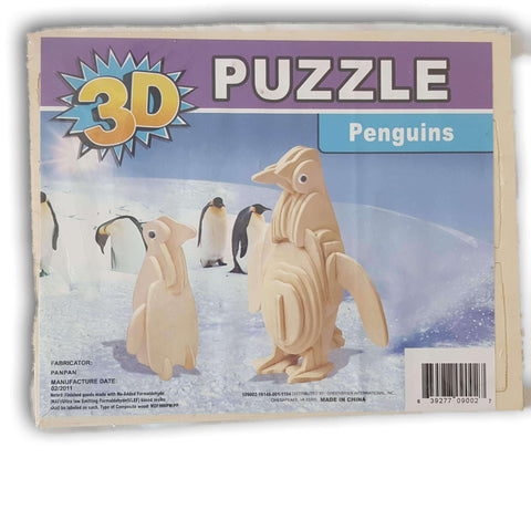 3D Puzzle Penguins