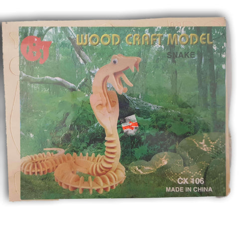 Wood Craft Snake