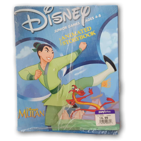 Disney Animated Story Book Mulan New