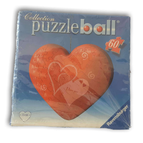 Collection Puzzle Ball Heart New