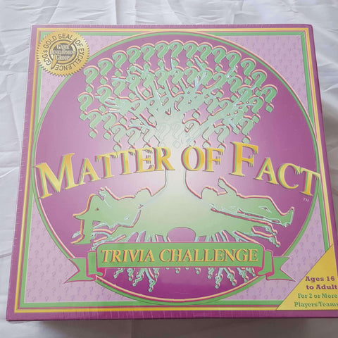 Matter Of Fact Sealed New