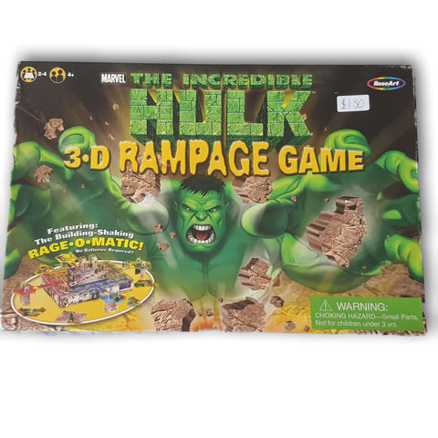 Hulk 3D Rampage Game