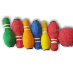 Bowling set- fabric - Toy Chest Pakistan