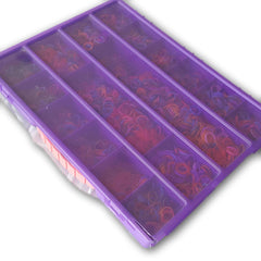 Rainbow Loom Bands with storage box purple - Toy Chest Pakistan