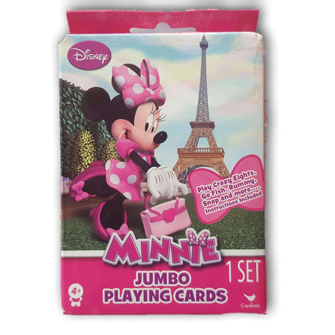 Minnie Mouse Jumbo Playing Cards