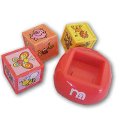 Mother care animal sound cubes - Toy Chest Pakistan