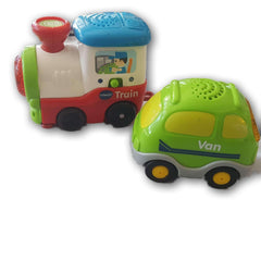 Vtech Toot Toot two vehicle set 2 - Toy Chest Pakistan