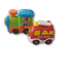 Vtech Toot Toot two vehicle set - Toy Chest Pakistan