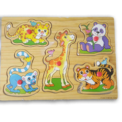 Wooden animal puzzle - Toy Chest Pakistan