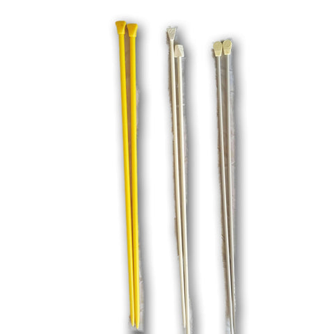 Knitting Needles, 3 Pairs
