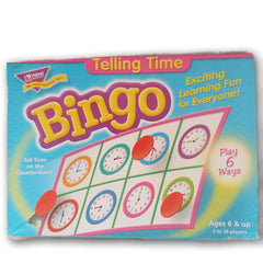 Telling Time Bingo Set - Toy Chest Pakistan