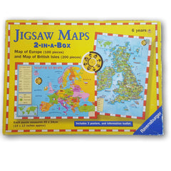 Jigsaw Maps 2-in-1 Box - Toy Chest Pakistan