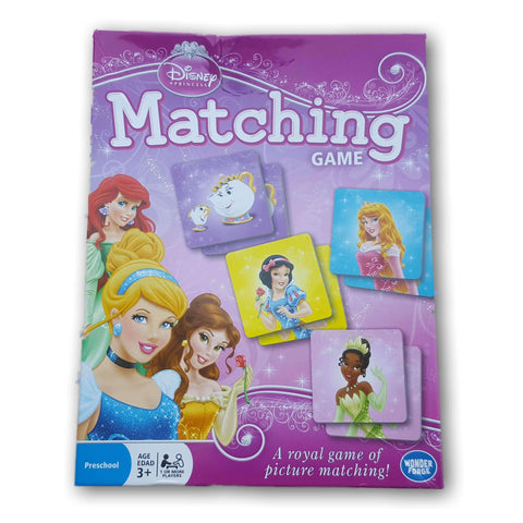 Matching Princess Cards