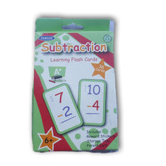 Pamson Subtraction Cards - Toy Chest Pakistan