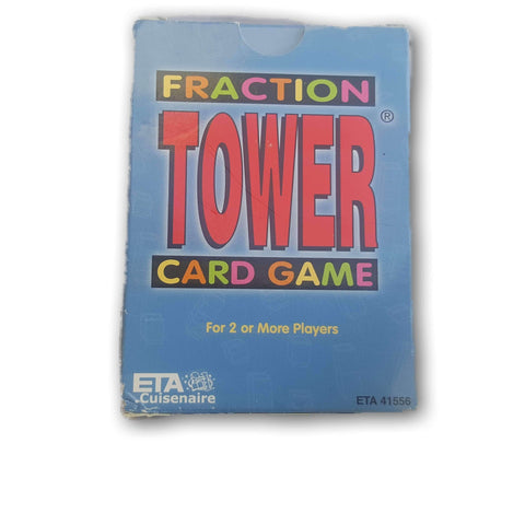 Fraction Tower Card Game