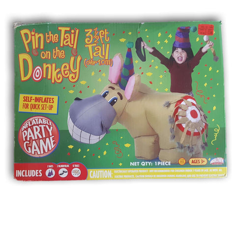 Pin The Tail On The Donkey 3.5 Feet Tall