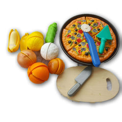 Cut up fruits, veges and pizza - Toy Chest Pakistan