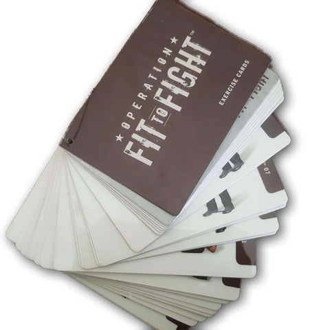 Fit To Fight Exercise Cards