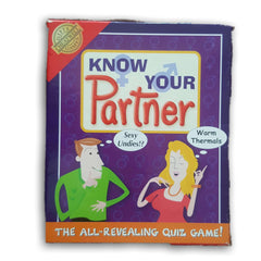 Know Your Partner - Toy Chest Pakistan