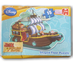 jake and the Never Land Pirates 15 pc shaped floor puzzle - Toy Chest Pakistan