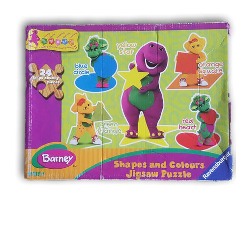 Barney Shapes And Colours Jigsaw Puzzle