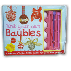 knit your own baubles - Toy Chest Pakistan