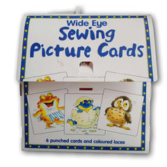 Wide Eye Sewing Picture cards - Toy Chest Pakistan