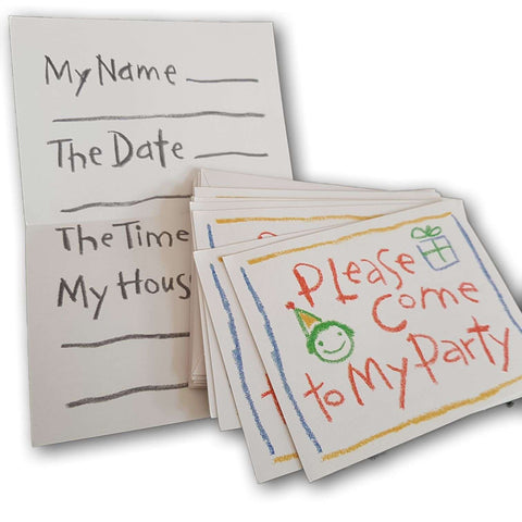 Plase Come To My Party Incite Cards Set Of 6