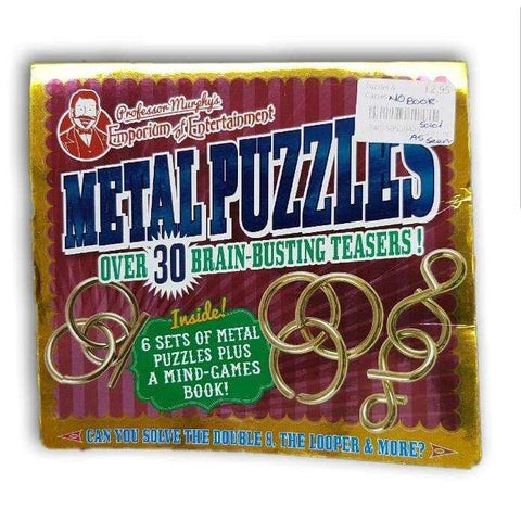 Metal Puzzles- over 30 brain busting teaser