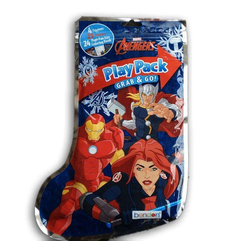Avengers play pack grab and go
