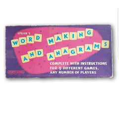 Word making and anagrams - Toy Chest Pakistan