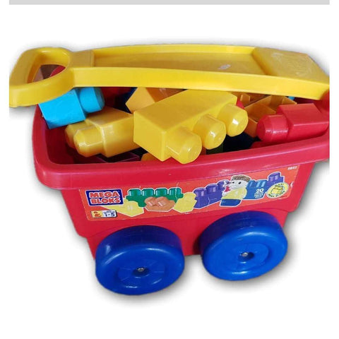 Megabloks Wagon With 30 Blocks