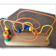 Wooden Bead Fram - Toy Chest Pakistan