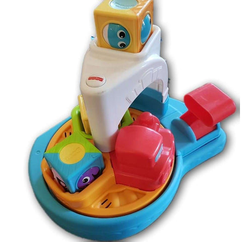 Fisher-Price - Roller Blocks Whirlin' Round Train Town