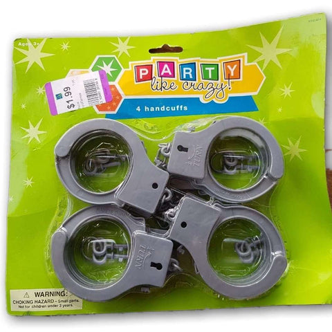 4 Handcuff Set